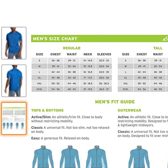 EDDIE BAUER RESOLUTION ACTIVE TEE SHIRT SMALL - Picture 7 of 7